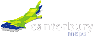 Canterbury Maps logo for large screens